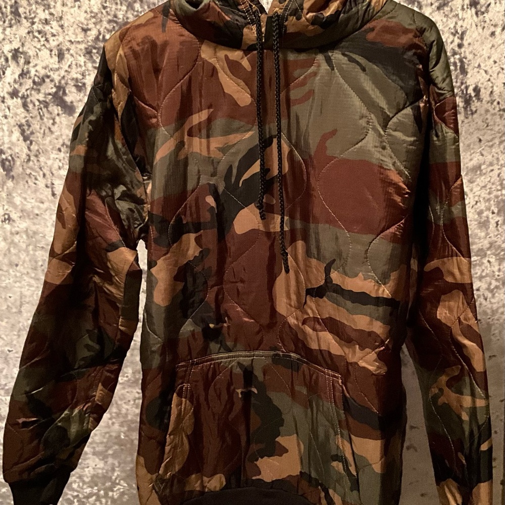 Perseverance Survival Small Camouflage Woobie Hooded Jacket